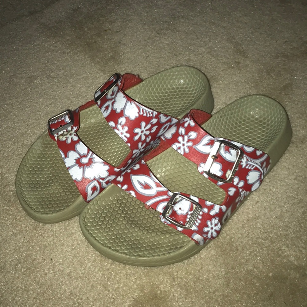 Tropical Floral Birkenstock Sandals